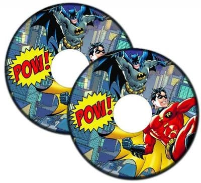 BATMAN & ROBIN Wheelchair Spoke Guards