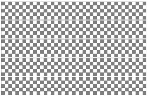 Checker Stripes waterproof Vinyl Sticker vehicle decal GREY/WHITE
