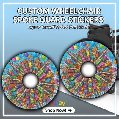 Colorful Balloon City Extravaganza wheel173