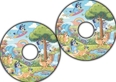 Colorful Cartoon Pals Adventure wheel43