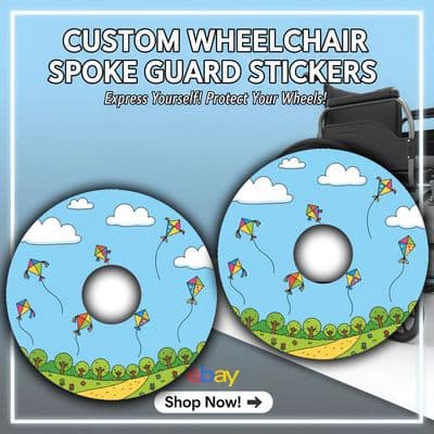 Colorful Kites and Clouds Adventure wheel185