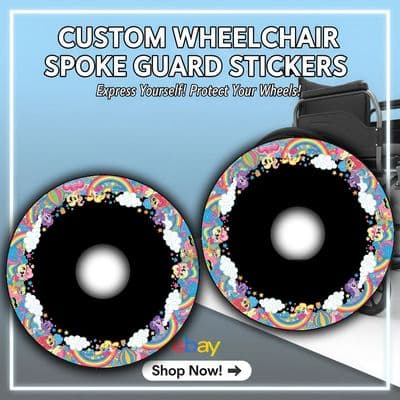 Colorful Pony Rainbow Adventure wheel169