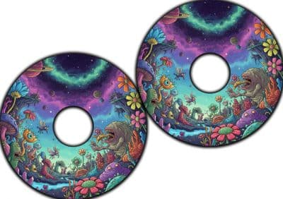 Cosmic Creature Paradise Spoke Guards wheel7