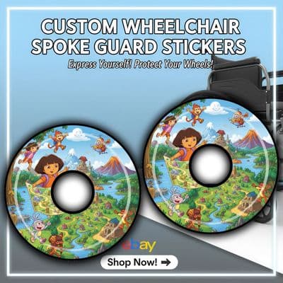 Dora the Explorer & Friends Adventure Map Spoke Guard wheel218