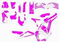 E-Ride Pro ss Graphics kit, Eride pro Decals, E Ride Pro SS wrap, Eride Pro SS Sticker Kit  ER128