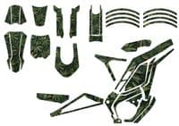 E-Ride Pro ss Graphics kit, Eride pro Decals, E Ride Pro SS wrap, Eride Pro SS Sticker Kit  ER754