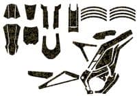 E-Ride Pro ss Graphics kit, Eride pro Decals, E Ride Pro SS wrap, Eride Pro SS Sticker Kit  ER3221