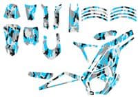 E-Ride Pro ss Graphics kit, Eride pro Decals, E Ride Pro SS wrap, Eride Pro SS Sticker Kit  ER15