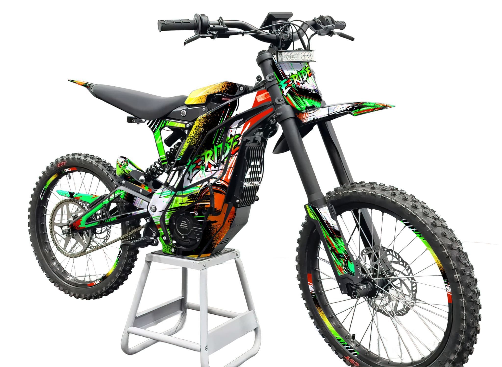 E-Ride Pro SS Sticker Kit Graphics Kit Decal Kit Wrap for EBIKE552