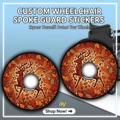 Enchanting Autumn Deer Design wheel150