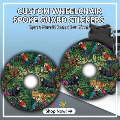 Exotic Jungle Wildlife Vibes wheel123