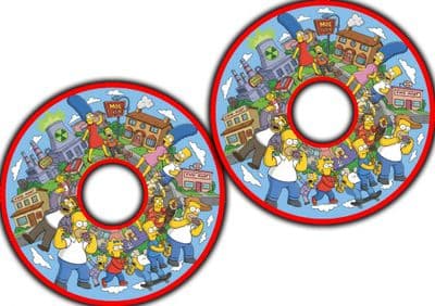 Fun Springfield Cartoon Spoke Guards wheel37