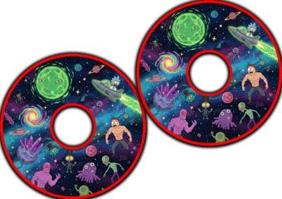 Galactic Adventure Alien Spoke Cover wheel17