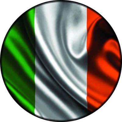 IRELAND FLAG 4x4 Spare Wheel Cover DECAL STICKER