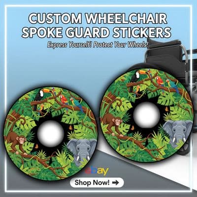 Jungle Safari with Elephants & Parrots wheel116