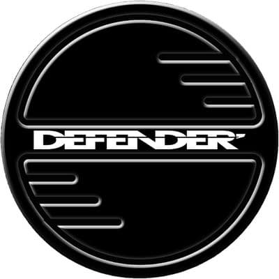 LAND ROVER DEFENDER 4x4 Spare Wheel Cover DECAL STICKER