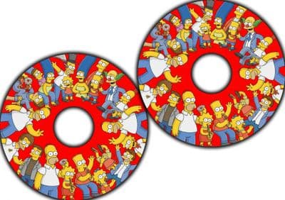 Lively Cartoon Family Spoke Guard wheel21