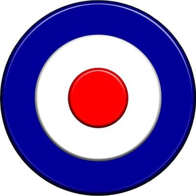 MOD TARGET 4x4 Spare Wheel Cover DECAL STICKER