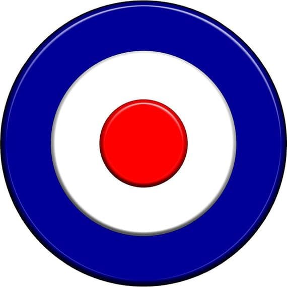 MOD TARGET 4x4 Spare Wheel Cover DECAL STICKER