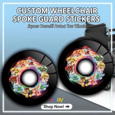 PAW Patrol Pups in Action! Colorful Spoke Guard Design wheel267