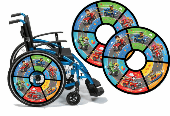 PAW Patrol Pups Racing Adventure Wheel Guard Design wheel269