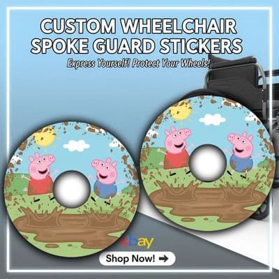 Peppa Pig & George Jumping in Muddy Puddles wheel275