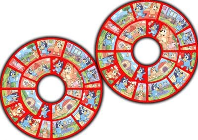 Playful Pup Adventures Spoke Guards wheel50