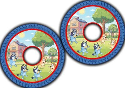 Playful Puppies Park Scene wheel51