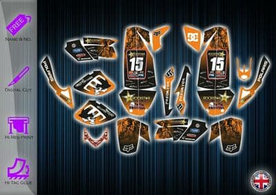 POLARIS PREDATOR 500 STICKERS - GRAPHICS KIT -  POLARIS DECALS  GRAPHICS KIT - 233938965507