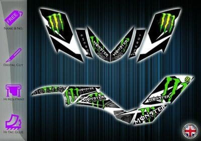 QUADZILLA 320 XLC  SPORT STICKERS - GRAPHICS KIT - 500 XLC DECALS - GRAPHICS KIT - 254912251506