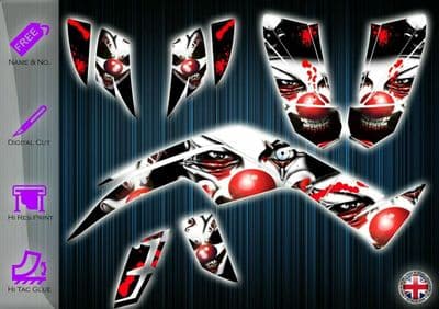 QUADZILLA 450  SPORT STICKERS - GRAPHICS KIT - DINLI DECALS - GRAPHICS KIT - 233938965493