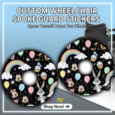 Rainbow Fun with Iconic Characters wheel194