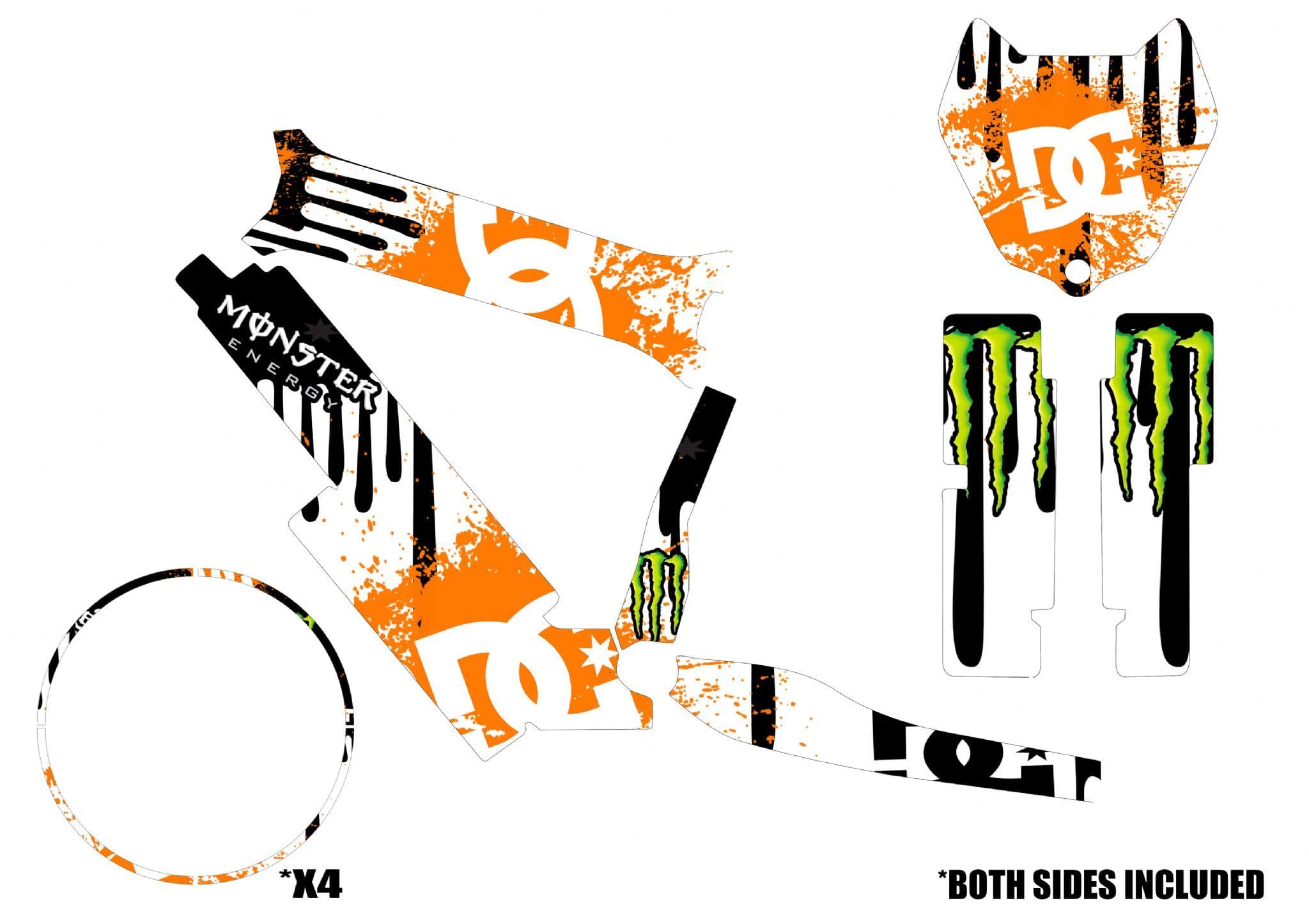 Revvi 18 Stickers Revvi Graphics Kit revvi 18 stickers revvi 18 Wrap ...