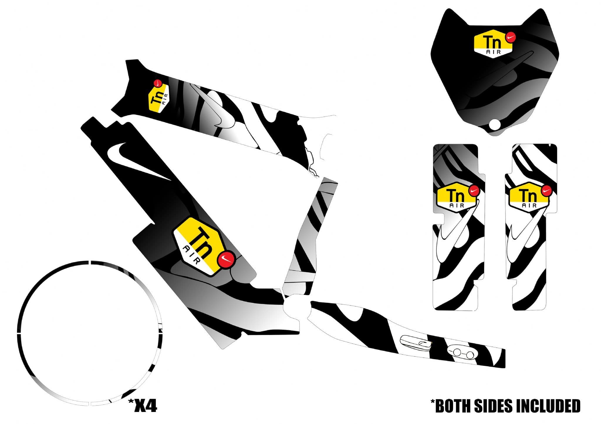 Revvi 18 Stickers Revvi Graphics Kit revvi 18 stickers revvi 18 Wrap ...
