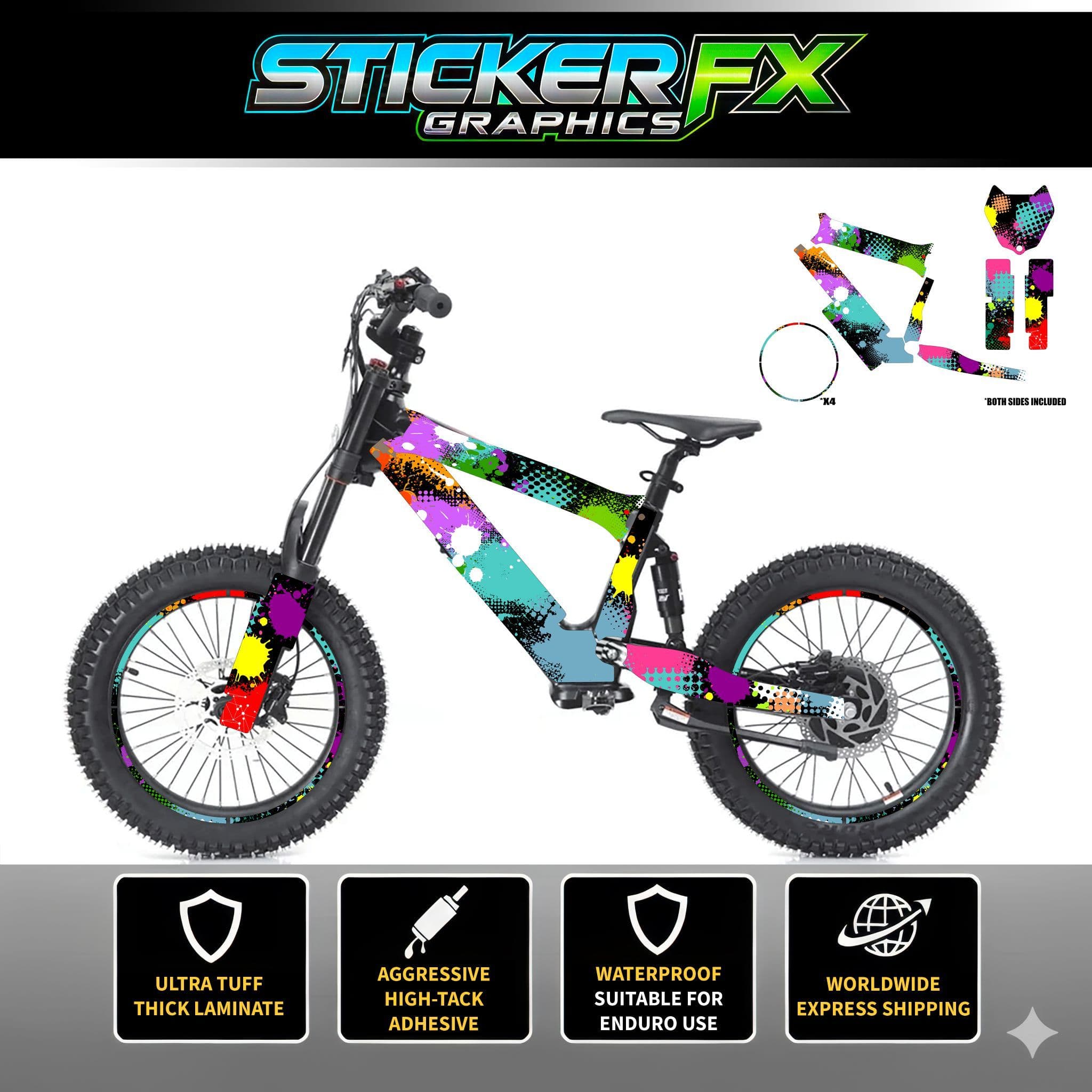 Revvi 18 Stickers Revvi Graphics Kit revvi 18 stickers revvi 18 Wrap ...