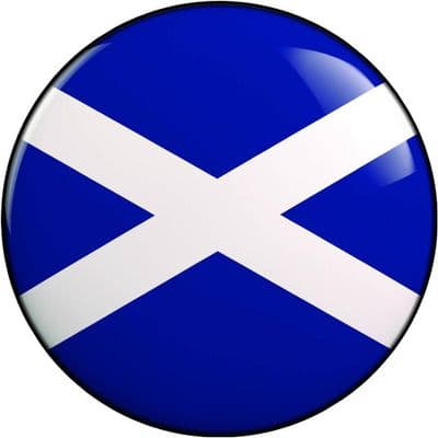 SCOTLAND 4x4 Spare Wheel Cover DECAL STICKER