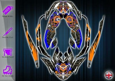 SEA DOO SPARK STICKER KIT - SEA-DOO GRAPHICS KIT - SEA DOO DECALS  SEA DOO SPARK - 254912253173