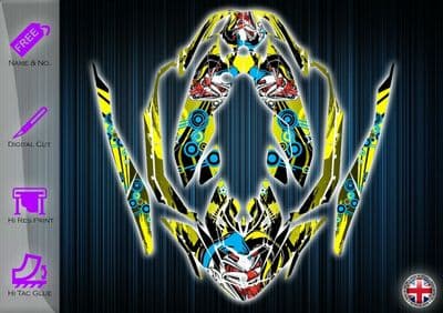 SEA DOO SPARK STICKER KIT - SEA-DOO GRAPHICS KIT - SEA DOO DECALS  SEA DOO SPARK - 254912253187