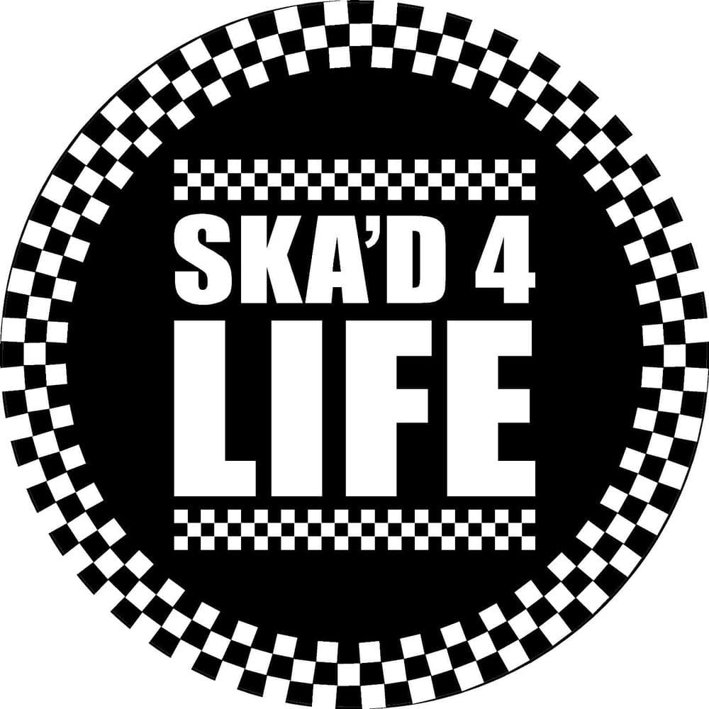 SKA D 4 LIFE 4x4 Spare Wheel Cover DECAL STICKER