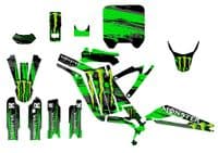 Sur-Ron Light Bee Graphics kit, Surron Decals, Surron wrap, Surron Sticker Kit EB3-GREEN