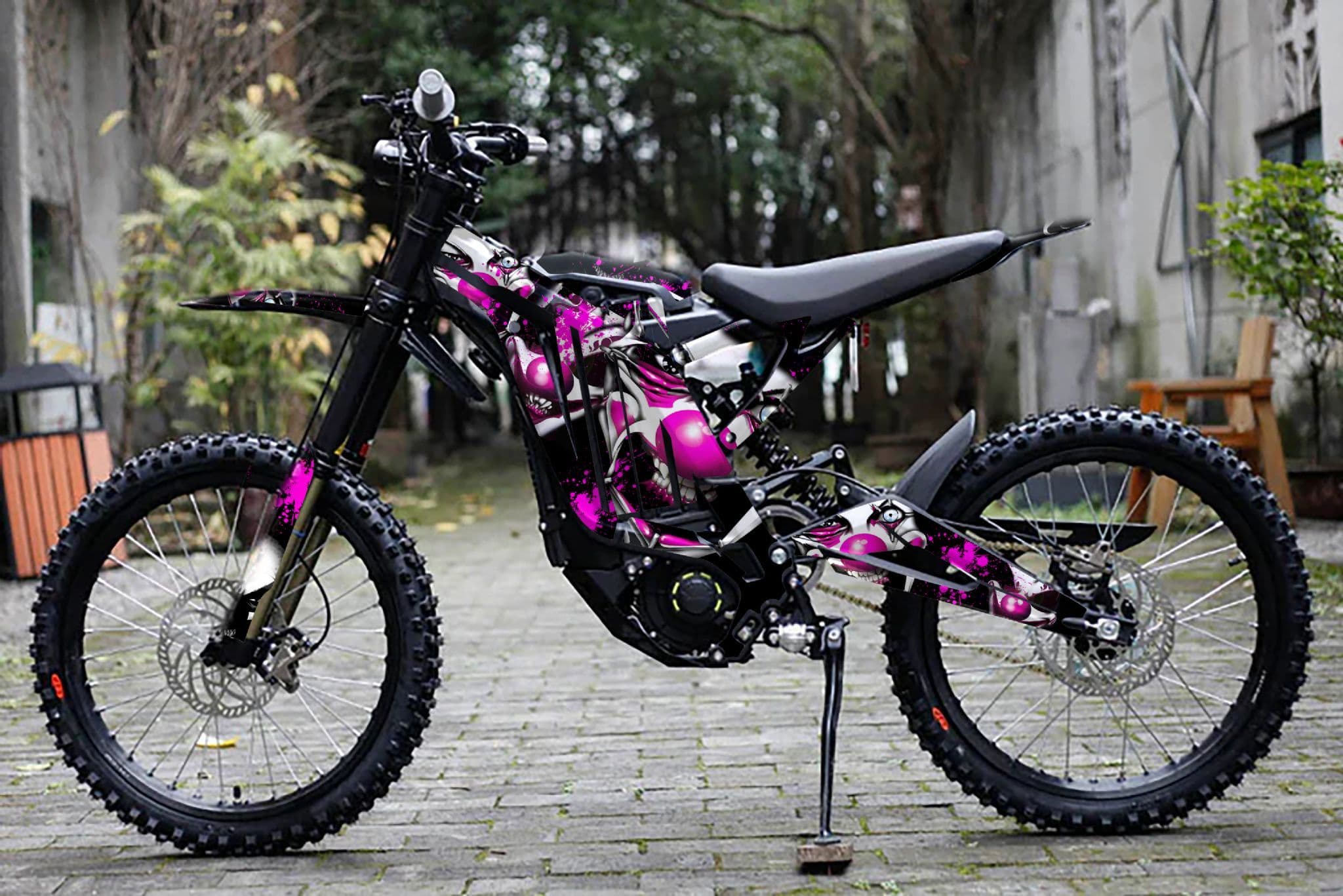 Sur-Ron Light Bee Graphics kit Surron Decals Surron wrap Surron Sticker ...