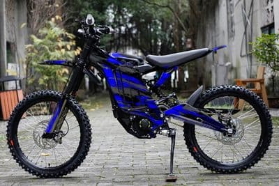 Sur-Ron Light Bee Graphics kit, Surron Decals, Surron wrap, Surron Sticker Kit EB4-BLUE