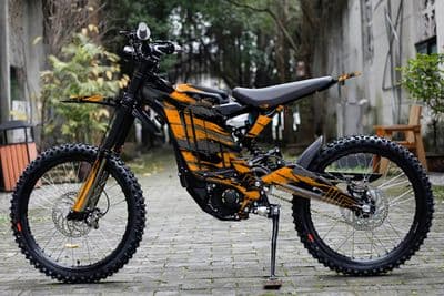 Sur-Ron Light Bee Graphics kit, Surron Decals, Surron wrap, Surron Sticker Kit EB4-ORANGE