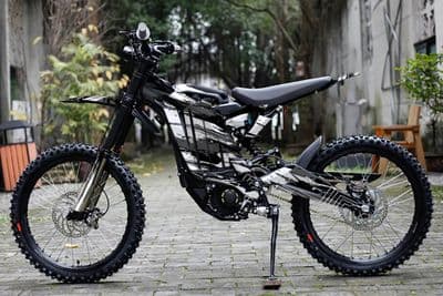 Sur-Ron Light Bee Graphics kit, Surron Decals, Surron wrap, Surron Sticker Kit EB4-WHITE