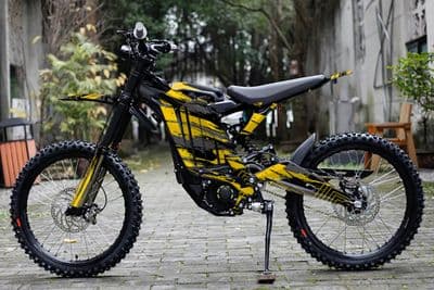 Sur-Ron Light Bee Graphics kit, Surron Decals, Surron wrap, Surron Sticker Kit EB4-YELLOW