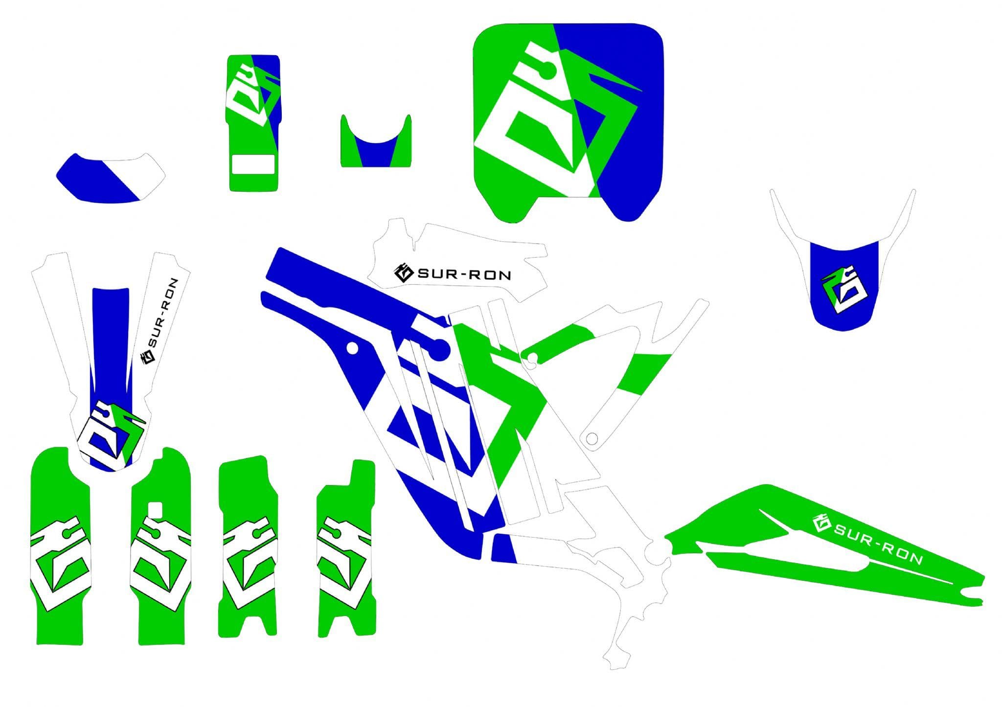 Sur-Ron Light Bee Graphics kit Surron Decals Surron wrap Surron Sticker ...