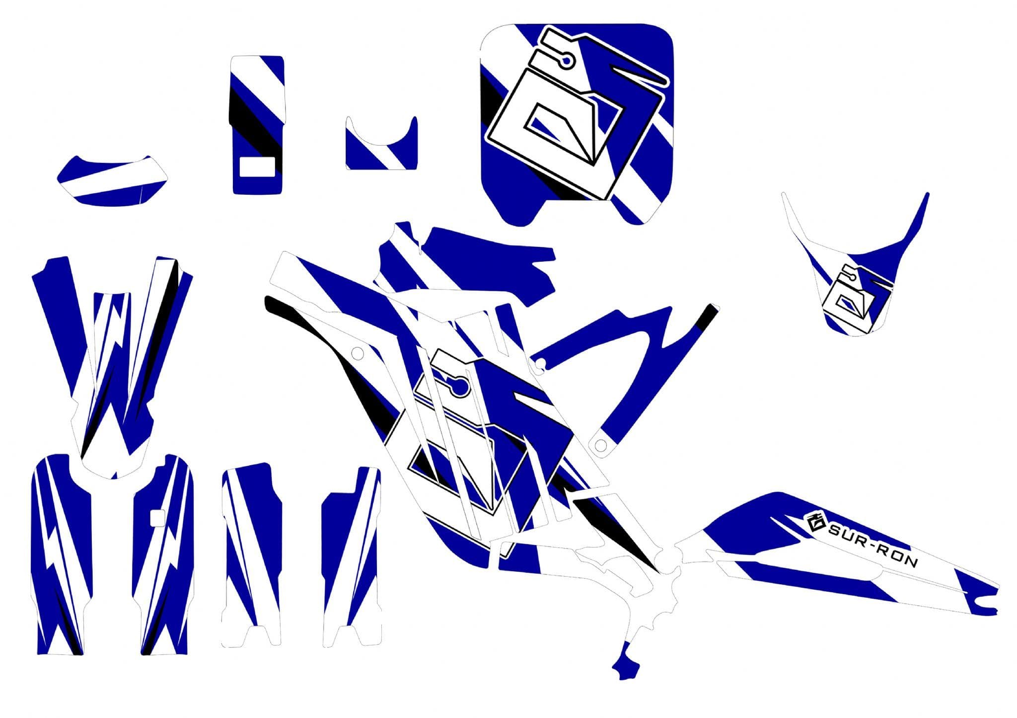 Sur-Ron Light Bee Graphics kit Surron Decals Surron wrap Surron Sticker ...