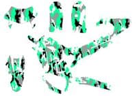 Sur-Ron Ultra Bee Graphics kit, Surron Decals, Surron wrap, Surron Sticker Kit EB286-LIGHT GREEN