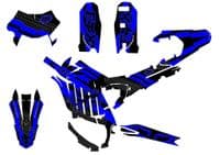 Sur-Ron Ultra Bee Graphics kit, Surron Decals, Surron wrap, Surron Sticker Kit EB287-BLUE