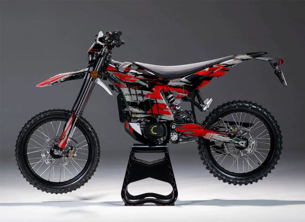 Surronster Rtr Red Sur-Ron Ultra Bee Graphics kit Surron Decals Surron wrap Surron Sticker ...